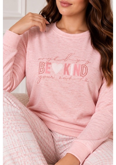 Gd Goldoremi Kadın Premium Büyük Beden Pembe Kışlık Uzun Kollu Pijama Takım Gd Goldoremi Kadın Premium Büyük Beden Pembe Kışlık Uzun Kollu Pijama Takım