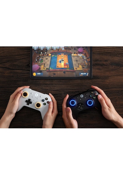 8bitdo Ultimate 2 Kablosuz Oyun Kolu Windows & Android Uyumlu Hall Effect 2.4g Controller Beyaz
