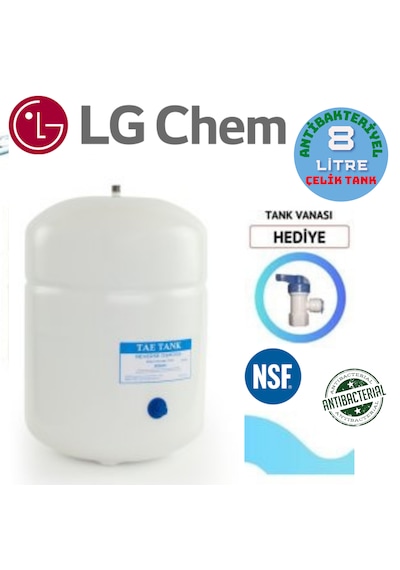 Lg Chem Cool Beyaz Siyah 8 Lt 7 Fl 14 Aşama Su Arıtma Cihazı