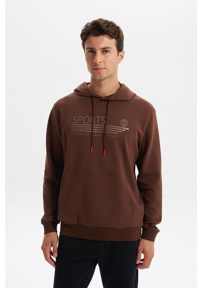 AR-MA Arma Erkek Slim Fit Örme Interlok Kapüşonlu Kanguru Cepli Sweatshirt Yazı Baskılı %80 Pamuk %14 Polyester %6 Elastane K30254685102 Kahverengi AR-MA Arma Erkek Slim Fit Örme Interlok Kapüşonlu Kanguru Cepli Sweatshirt Yazı Baskılı %80 Pamuk %14 Polyester %6 Elastane K30254685102 Kahverengi