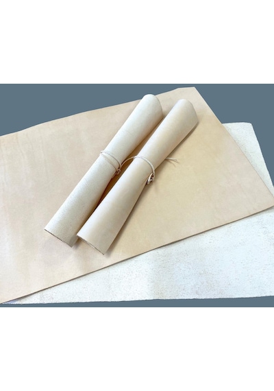 Full Vejetal Vaketa Parça Deri, A5- 14,8x21 Cm Deri Hobi İçin Desene Ve Boyamaya Uygun Hakiki Deri 001