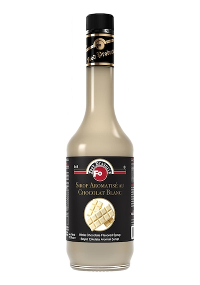 Fo Beyaz Çikolata Aromalı Şurup - Şekerli 700 ML