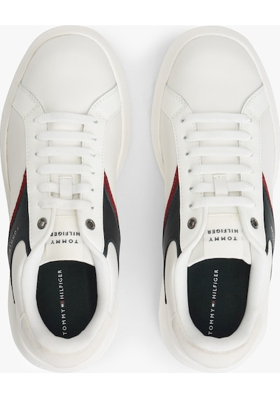 Tommy Hilfiger Th Modern Lıghtcup Leather Erkek Mavi Sneakers - Fm0fm05885