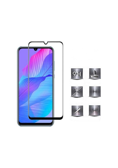 Huawei P Smart S Y8p Zore Kenarları Kırılmaya Dayanıklı Cam Ekran Koruyucu