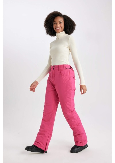 Defacto DeFactoFit Kayak Pantolonu Regular Fit Basic Düz A7305AX23WNPN129 Pembe