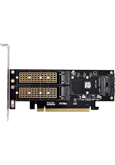 Keepro PCİ Express 16X NVME NGFF Msata Çevirici