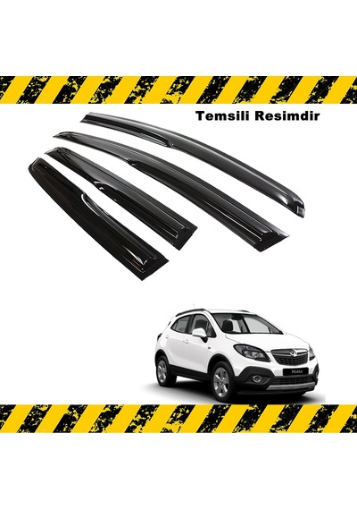 Opel Mokka Mügen Cam Rüzgarlığı 2012-2020 Arası 4 Lü Takım N11.36198