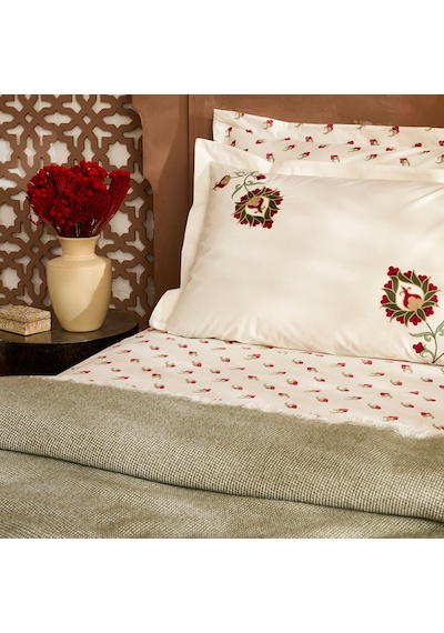 Karaca Home Zenyra Çift Kişilik Nakışlı Nish Set Mutlicolor Renkli