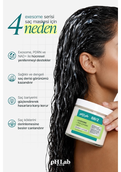 Phlab Hair Exosome Nad+ & Triple Pdrn Bonding Saç Maskesi 200 G