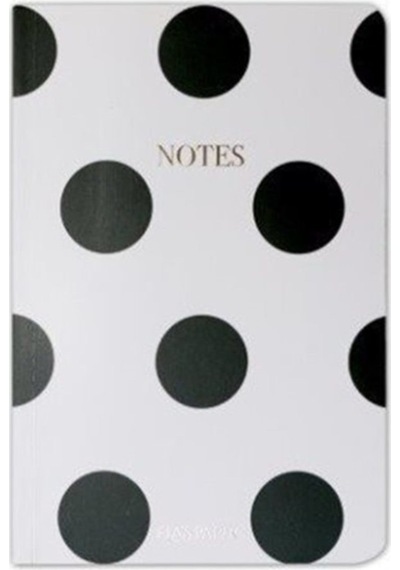 Çizgili Puantiyeli Twins 2 Defter Takım