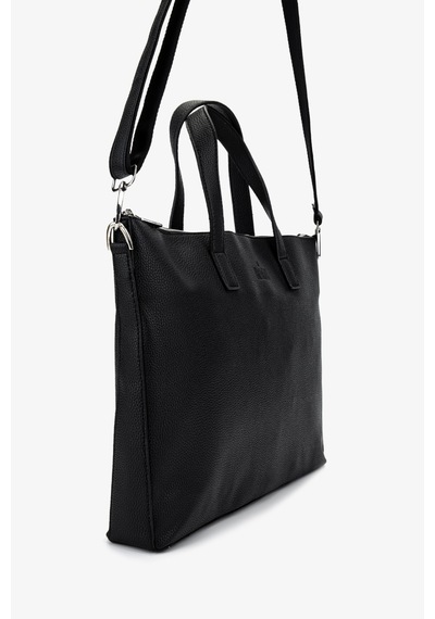 Valmenti Unisex Vegan/deri Siyah Floter Evrak Çantası 1012 2013 Cnt Y25 Sıyah Fltr Siyah