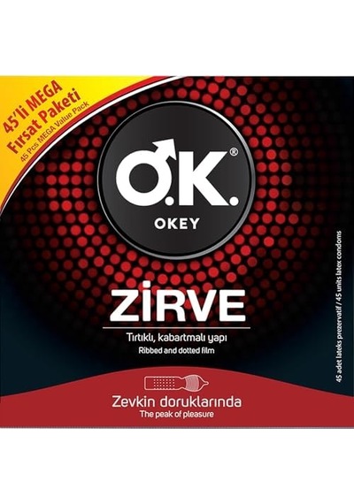 Zirve Prezervatif 45'li