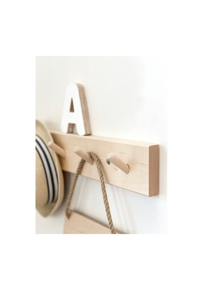 Ahşap Modern Duvar Askılık Ahşap Ahşap