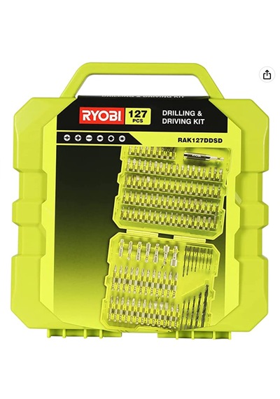 Ryobi Rak127ddsd 127 Parça Delme Ve Vidalama Seti T5132003792