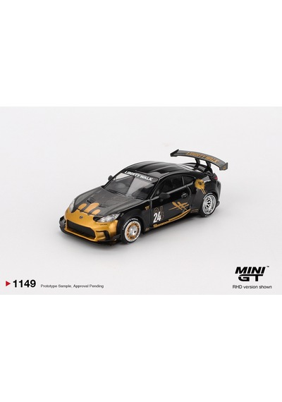 1:64 Ölçek Mini Gt Toyota Gr86 Lb Diecast Metal Minyatür Model Araba 5cm