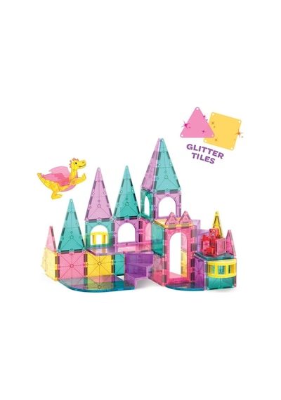 Magna-tiles Castle Dlx + Micromags - Prenses Şatosu 48 Parça