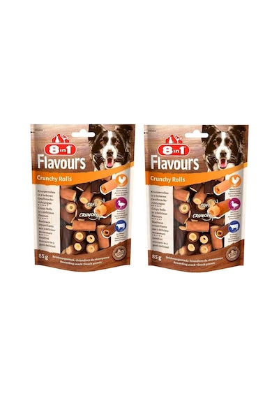 8in1 Flavours Crunchy Rolls Köpek Ödülü 85 Gr. X 2 Adet