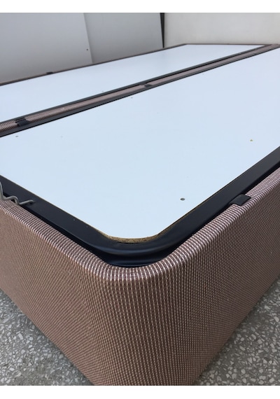 Baza STANDART Silinebilir Kumaş MODEL Baza Metal Transmisyon Çelik Fırın Boya150*200 cm El yapım