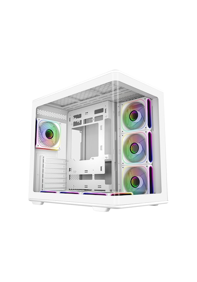 Cooler Master Elite 600 E600-wgnn-s02 7x120mm Argb Fan Atx Beyaz Akak0col0049