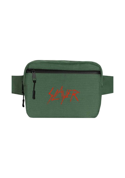 Slayer Logo Yeşil Bel Çantası