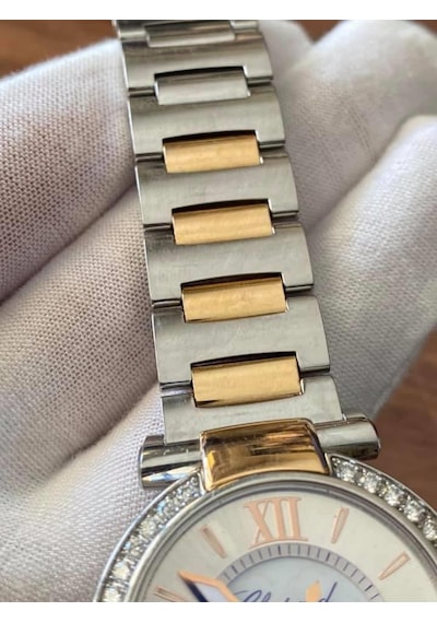 Chopard Imperiale Pırlantalı Altın Çelik Kadın Kol Saati