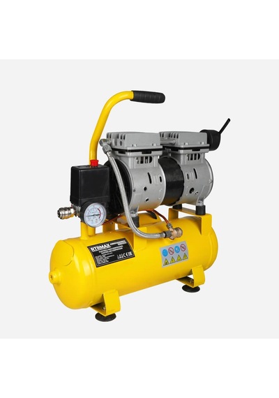 Rtm730 Sessiz Hava Kompresörü 9 Lt 0.75 / Hp 0.55 Kw 8 Bar