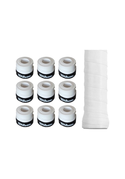 Wilson Bowl O Grips Overgrip 9 Adet Tekli  Beyaz Grip Beyaz