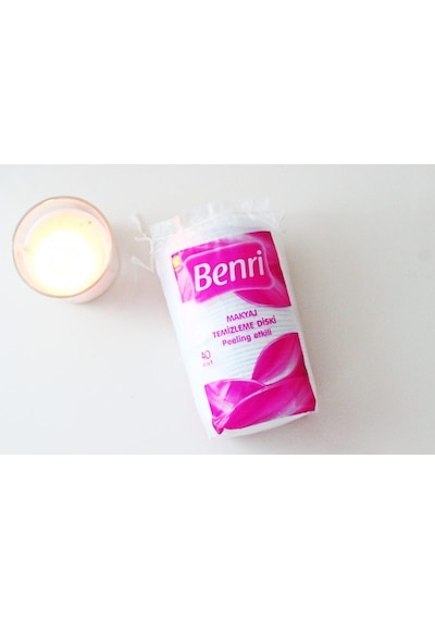 Benri Oval Peeling Ve Temizleme Pedi 40'lı