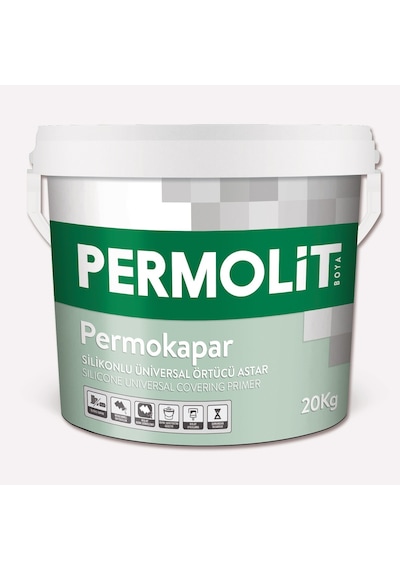 Permolit Permokapar Silikonlu Üniversal Örtücü Astar - Kg Seçiniz