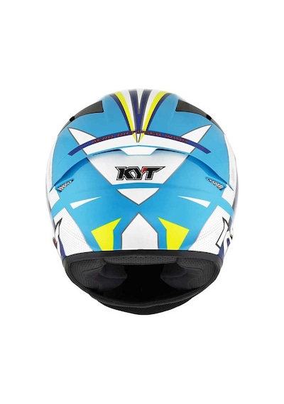 Kyt Tt-course Kask Grand Prıx Açık Mavi Beyaz