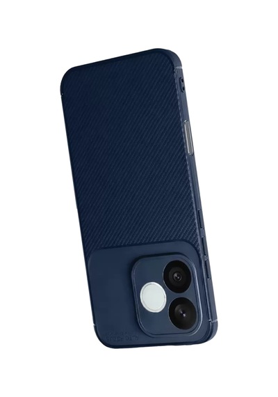 Newface Huawei Honor 600 Lite Auto Focus Karbon Kapak - Lacivert