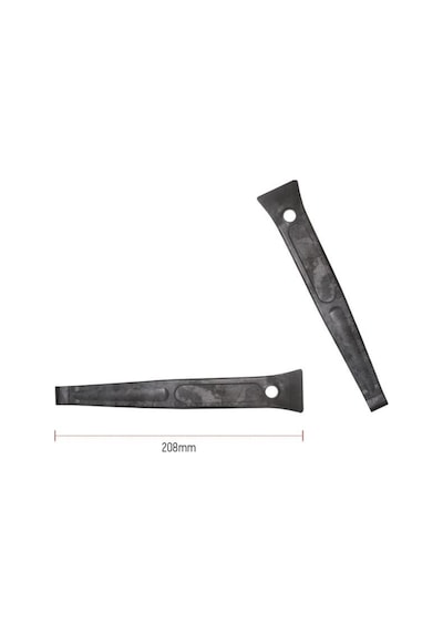 Roto Bisiklet Lastik Sökme Takma Levyesi 208mm Uzun Tip Plastik Gri