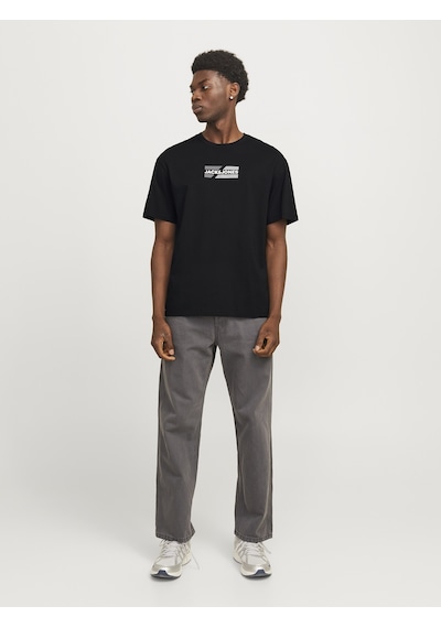 Jack & Jones JJCORP Erkek  Siyah Tişört