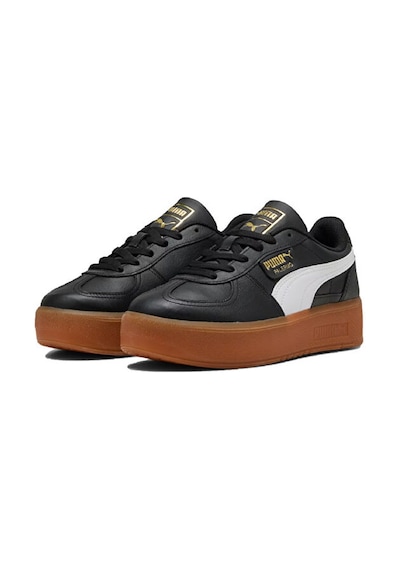 Puma Palermo Elevata Lth Wns Unisex Günlük Ayakkabı 40046101 Siyah Çok Renkli