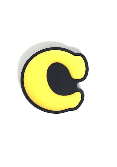 Crocs Terlik Süsü & Renkli Aksesuar Harf Jibbitz Sarı