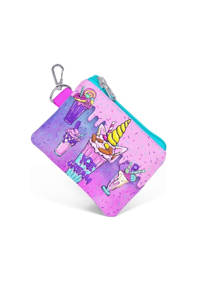 Coral High Pembe Mor Dondurma Bozuk Para Çantası - Kız Çocuk