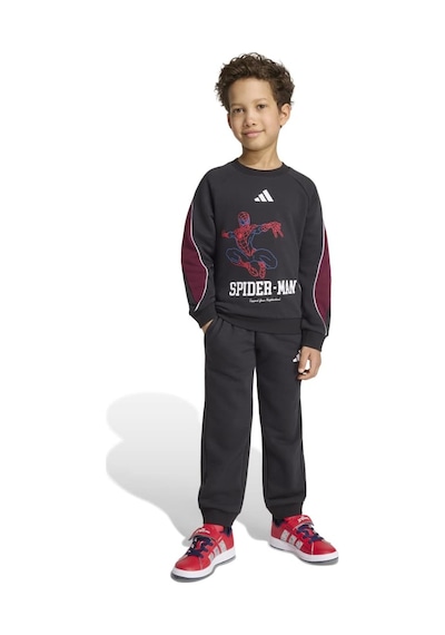 Adidas Lk Mrvl Sm Jog Siyah Çocuk Eşofman Takımı Kg6138