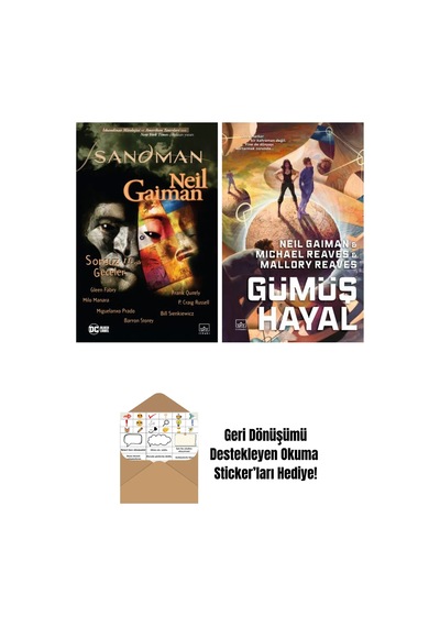 Sandman 11 Sonsuz Geceler + Gümüş Hayal Ara Dünya 2 Ciltli