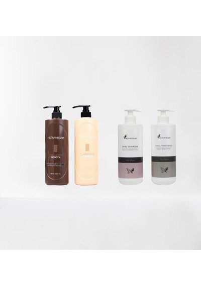Native Base Keratin Bakım Sonrası Devam Şampuanı 500 ML + Bakım Kremi 500 ML + Daily Devam Seti