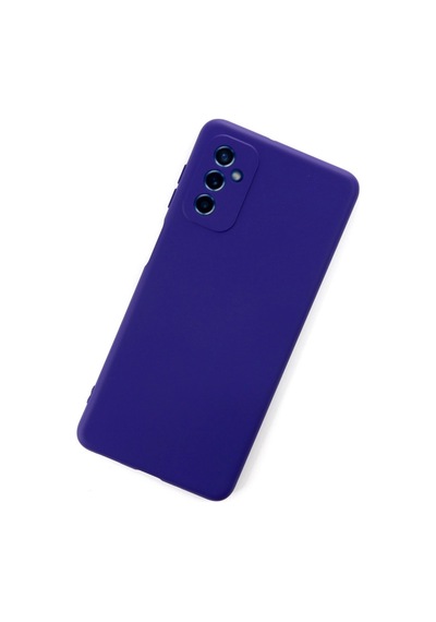 Galaxy Uyumlu - M52 5g Kılıf Nano İçi Kadife Silikon - Mor