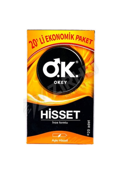 3 Adet Okey Hisset İnce Formlu Ekonomik Paket 20'li