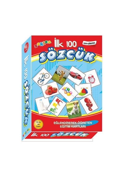 İlk 100 Sözcük Görsel Kart Eğitim Seti