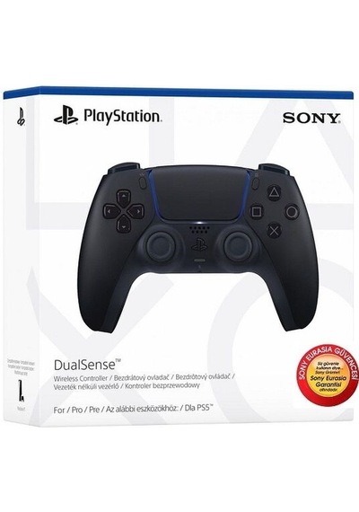 Ps5 Dualsense Siyah 2 Yıl Sony Eurasia Garantili