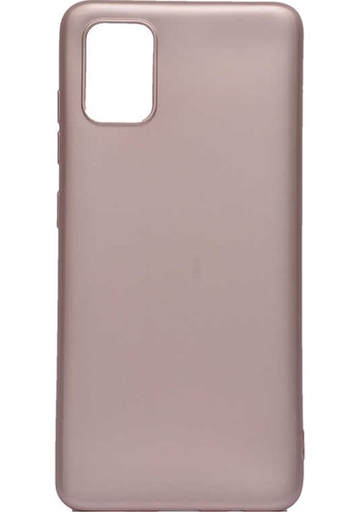 Samsung Uyumlu Galaxy A71 Kılıf Zore Premier Silikon Kapak Saks Mavi