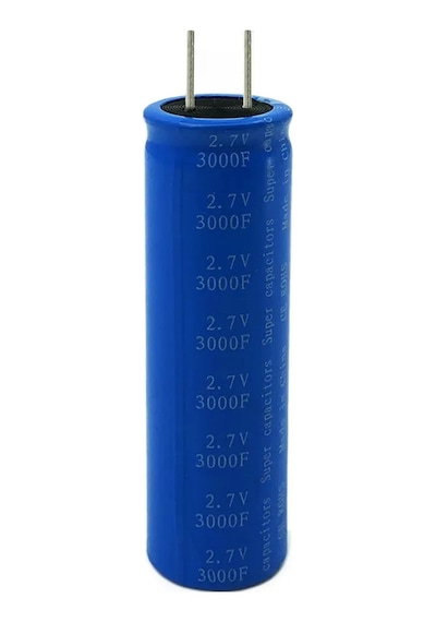 2.7v 3000f Süper Kondansatör Pil Yüksek Enerji Süperkapasitör
