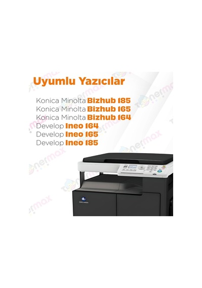 Konica Minolta Tn-116 Uyumlu Toner 2'li  Paket / Bizhub 164 / Bizhub 165 / Bizhub 185
