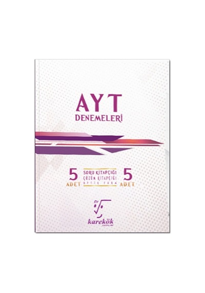 AYT 5'li Deneme Seti -  Karekök Eğitim Yayın
