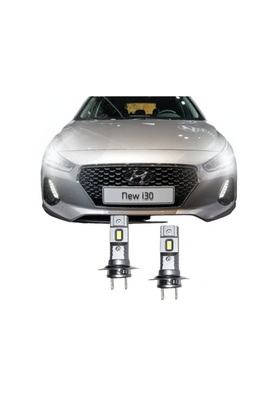 Yeni Hyundai I30 Led Kısa Far Ampulü Mini Led 2'li Set H7
