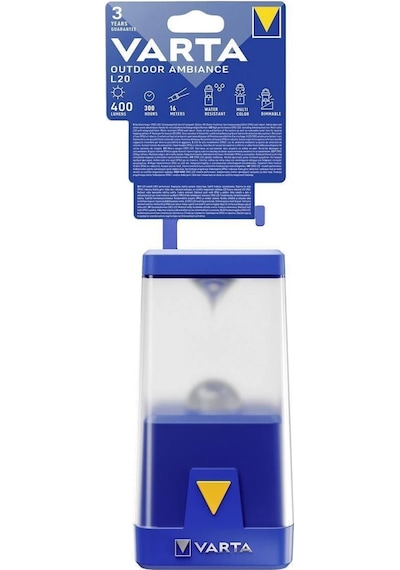 Varta 17666 Outdoor Ambiance L20 Kamp Lambası-1882 Beyaz