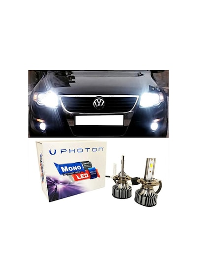 Vw Passat B6 Led Xenon Uzun Far Ampulü H7 Mono Yeni Seri Beyaz